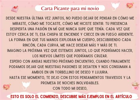 carta de sexo|Cartas Picantes Para mi Novio Pasión y Sensualidad en Papel